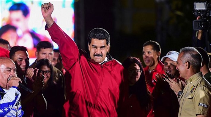 Venezuela'da zafer yeniden Maduro'nun