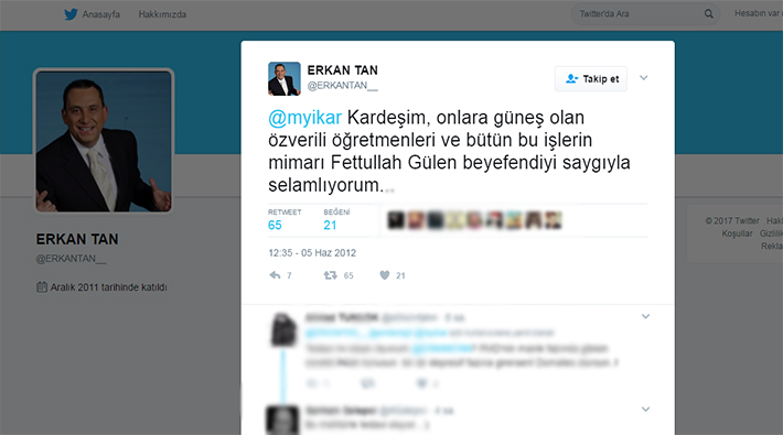 Yandaş sunucunun Fethullah Gülen'e övgüleri ortaya çıkmaya devam ediyor