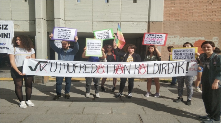 ODTÜ öğrencileri boykotta: Polis, şiddet, nefret varsa, ders yok!