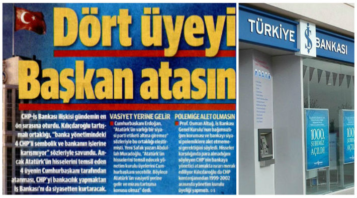 Yandaşlar Erdoğan'ın İş Bankası açıklamasından vazife çıkardı