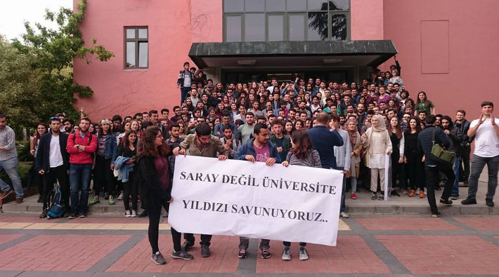 Yıldız'ı savunanlar buluştu: Saray değil üniversite!