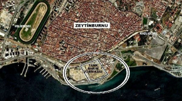 Zeytinburnu'ndaki eski tank fabrikası arsasında yapılacak projeye mahkemeden iptal