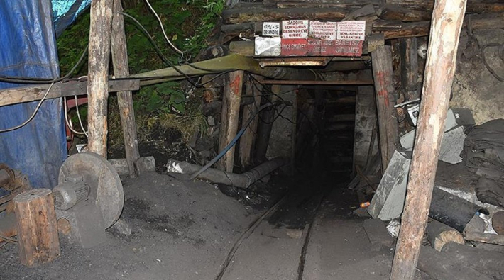 Zonguldak'ta özel maden ocağında göçük