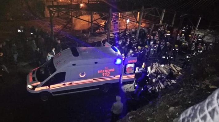 Zonguldak'ta maden ocağında göçük: 2 işçi yaralandı