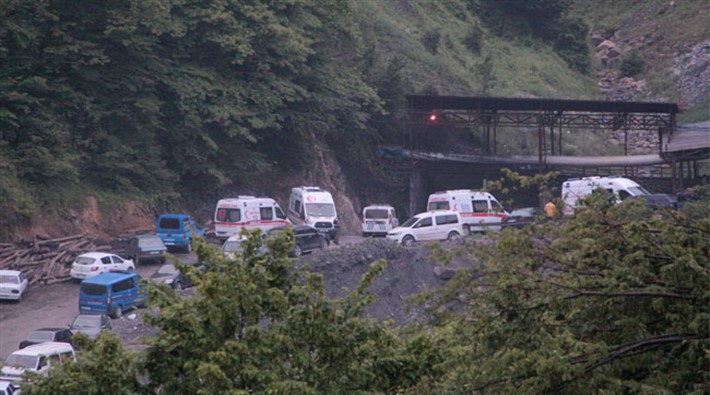 Zonguldak’ta madendeki göçükte mahsur kalan işçilere hala ulaşılamadı